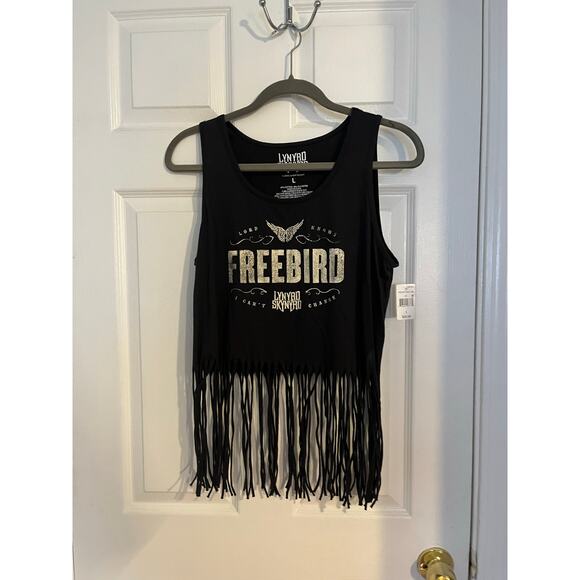 NWT Lynyrd Skynyrd Freebird Fringe Tank Top | Size Large - Picture 1 of 2